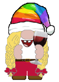 Christmas Gnome Sticker