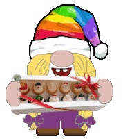 Christmas Gnome Sticker
