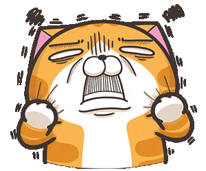 Cat No Sticker by MochiDad