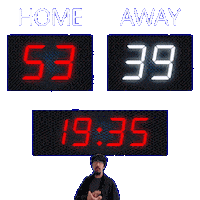 39 Away Sticker