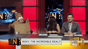 trisha hershberger anthony carboni GIF by Comic-Con HQ