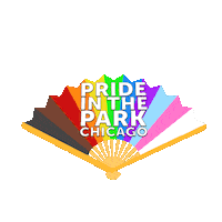 Party Love Sticker by Pride in the Park Chicago