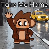 Waving Rush Hour GIF by Chimpers