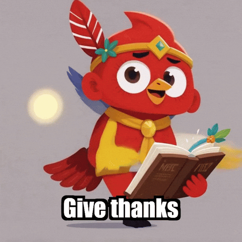 Give Thanks GIF by The Cardinal Virtue