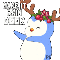 Merry Christmas Sticker by Pudgy Penguins