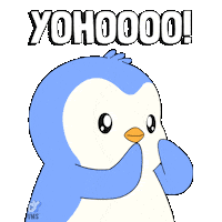 Im Back Its Me Sticker by Pudgy Penguins