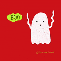 Halloween Ghost GIF by Susanne Lamb