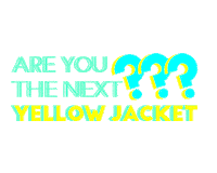 yellow jacket ui Sticker by Vocast Radio