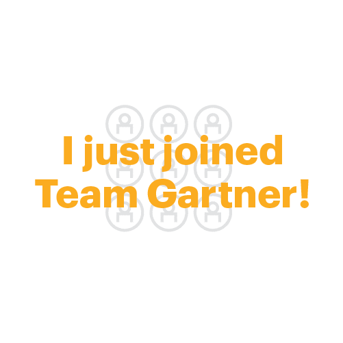 Teamwork Hiring Sticker by #LifeAtGartner