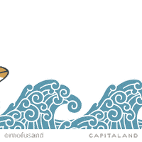 Mofusand Sticker by CapitaLand Malls SG