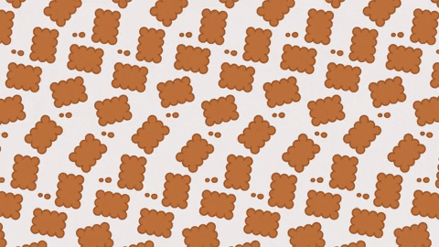 cookie pattern GIF by hamsta.world
