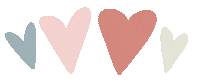 Mothers Day Hearts Sticker by Christine Polz