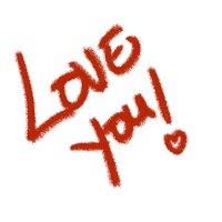 I Love You Sticker