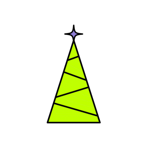 Christmas Tree Sticker by The Y