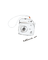 Elizaveta_aero travel holiday photo camera Sticker