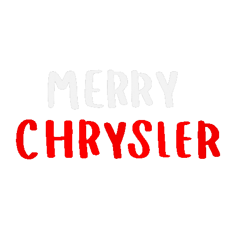 Vine Merry Chrysler Sticker
