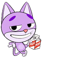 Cat Animation Sticker by Holler Studios