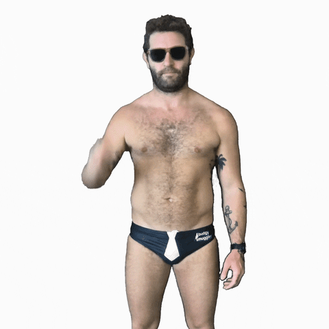 BudgySmuggler giphyupload wink business swimwear GIF