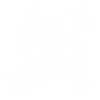 Stressed No Stress Sticker