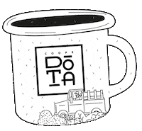 Coopedota coffee cafe costa rica tarrazu Sticker