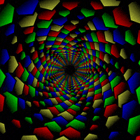 xponentialdesign psychedelic cash daily visuals GIF