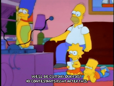 homer simpson television GIF