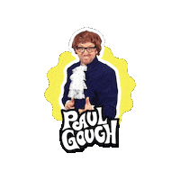 Austin Powers Ppm Sticker by Paul Gough