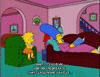 Scared Season 6 GIF by The Simpsons