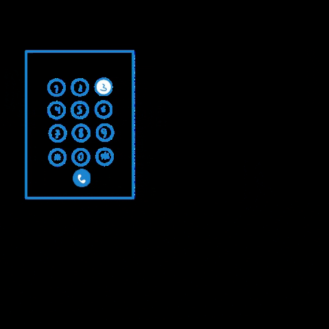 Onlyiou giphygifmaker call numbers telephone GIF