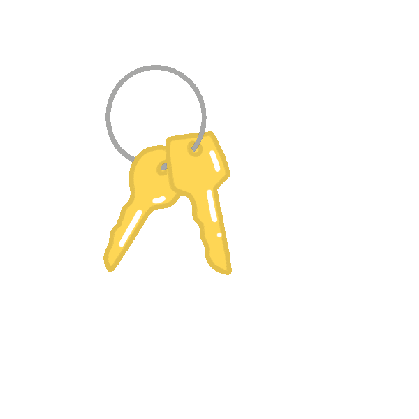 FNBO car house key bank Sticker
