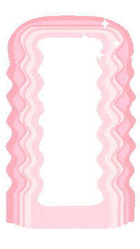 Pink Mirror Love Sticker by harrietphillips