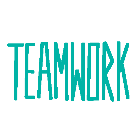 artificialgroup team working success teamwork Sticker