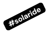 teamsolaride black must hastag solaride Sticker