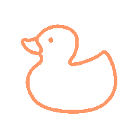 Rubberduck Sticker by Canard Inc