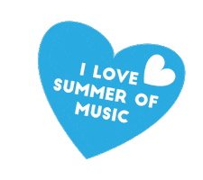 heart radio Sticker by Summer of Music