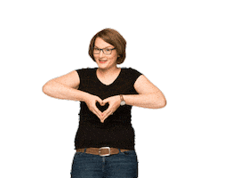 I Love You Heart Sticker by Westfunk
