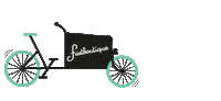 Frietenijsboutique fries fiets friet frietboutique Sticker