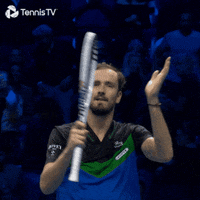 Happy Daniil Medvedev GIF by Tennis TV