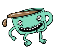 Sleepy Wake Up Sticker by Tourne