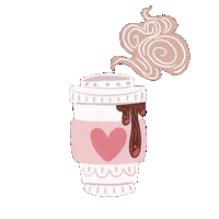 Good Morning Coffee Sticker by Rocio