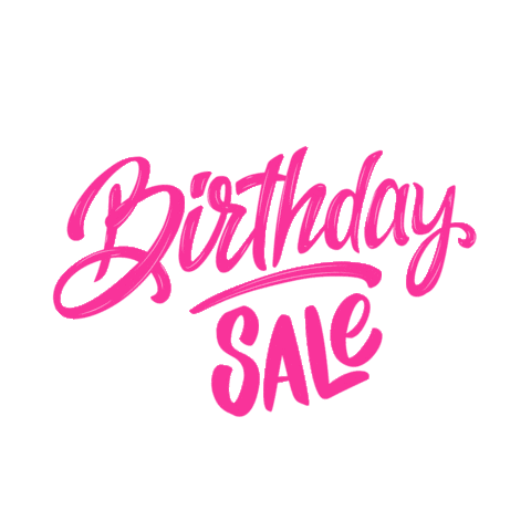 Birthday Sale Sticker by Swati Cosmetics