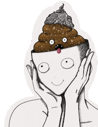 Going Crazy Out Of Control Sticker