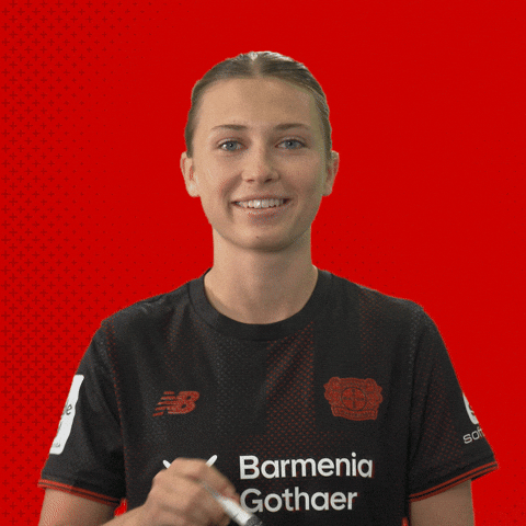 Signing Bayer 04 GIF by Bayer 04 Leverkusen