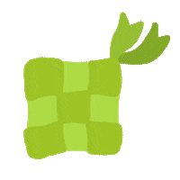 ketupat nessieg Sticker