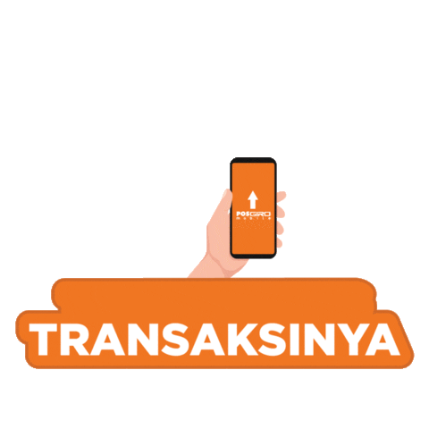 PakaiPosIndonesia menang transaksi oranger pos indonesia Sticker