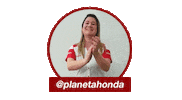 Honda Moto Sticker by Planeta Motos