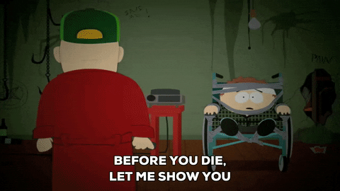 eric cartman slides GIF by South Park 