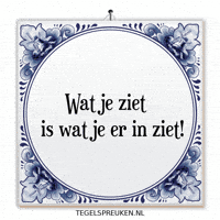 Nl Reflectie GIF by Tegelspreuken.nl