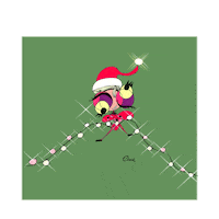 Merry Christmas Color Sticker