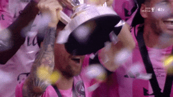 Happy Lionel Messi GIF by Major League Soccer